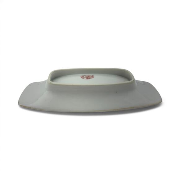 Vintage Hand-Painted Japanese Porcelain Trinket Dish – Gilded Edge & Bird Motif - Picture 8 of 9